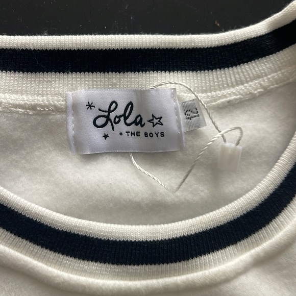 LOLA and The Boys Girl’s Sweatshirt Size 12 New without Tags - Picture 4 of 11